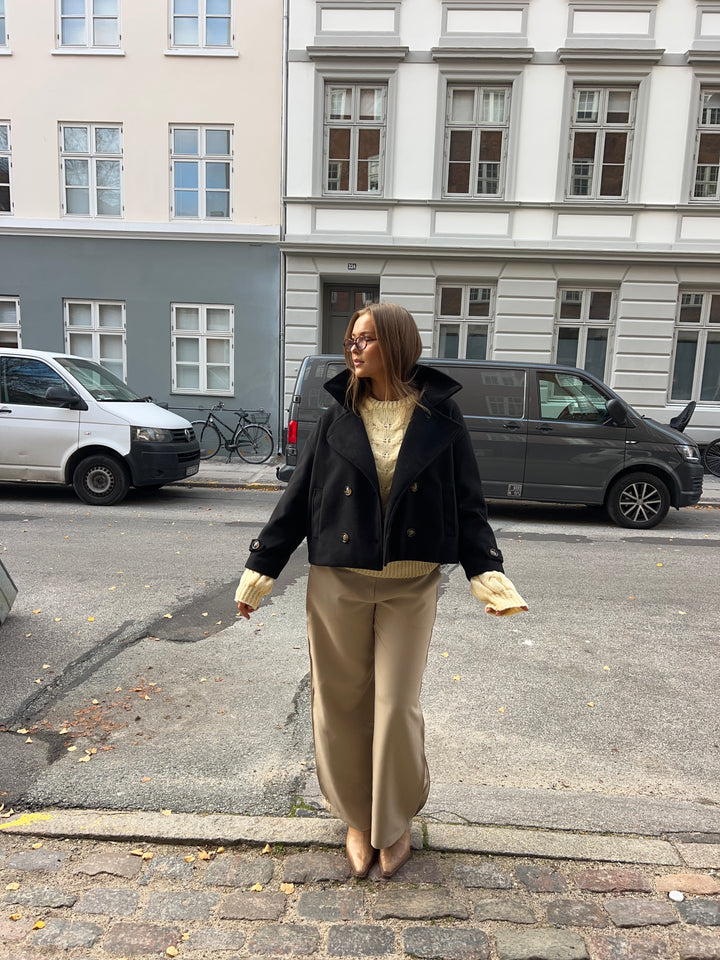 Elena loose suit pants - Beige