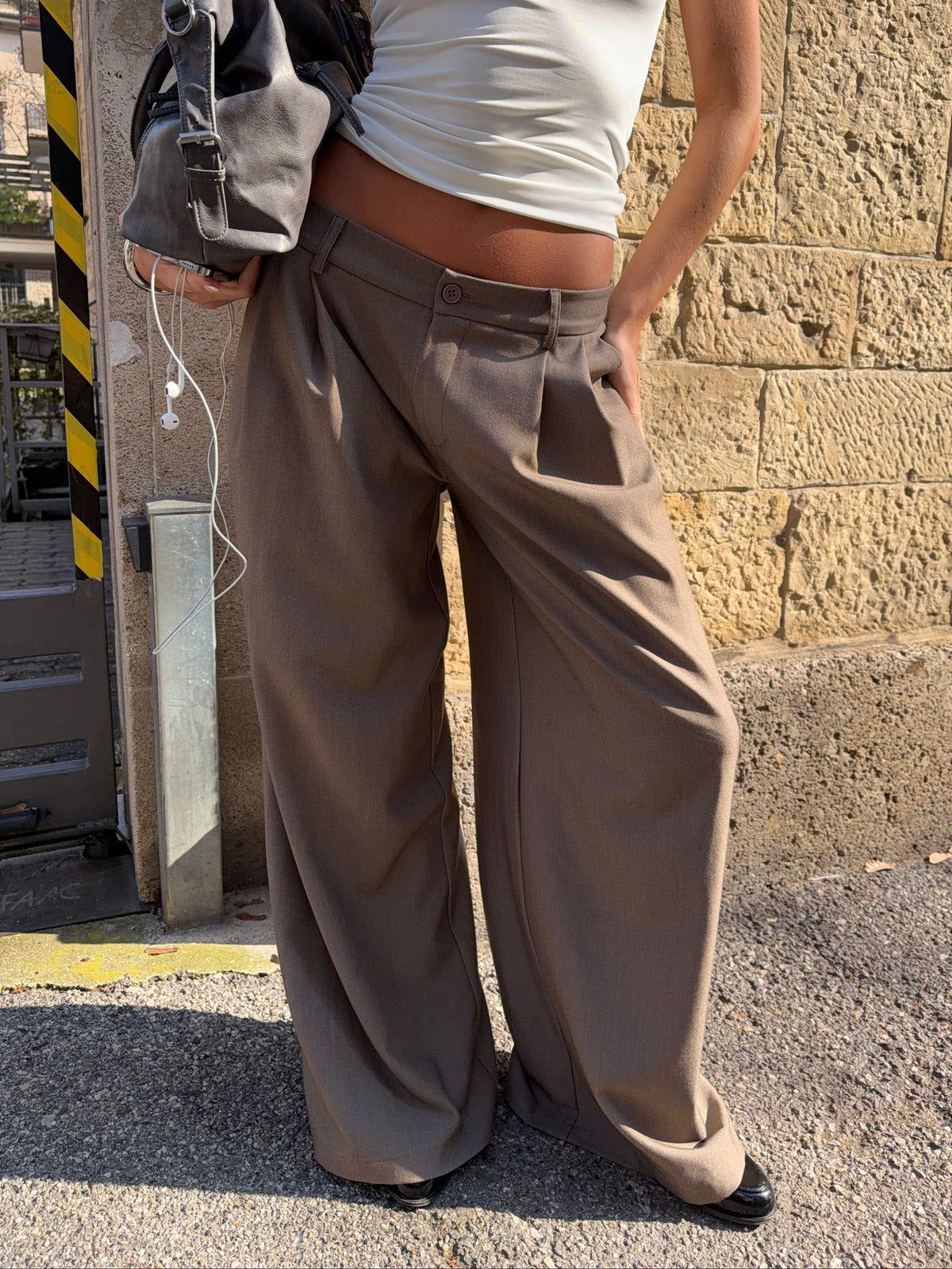 Holly Suit Pants Brun