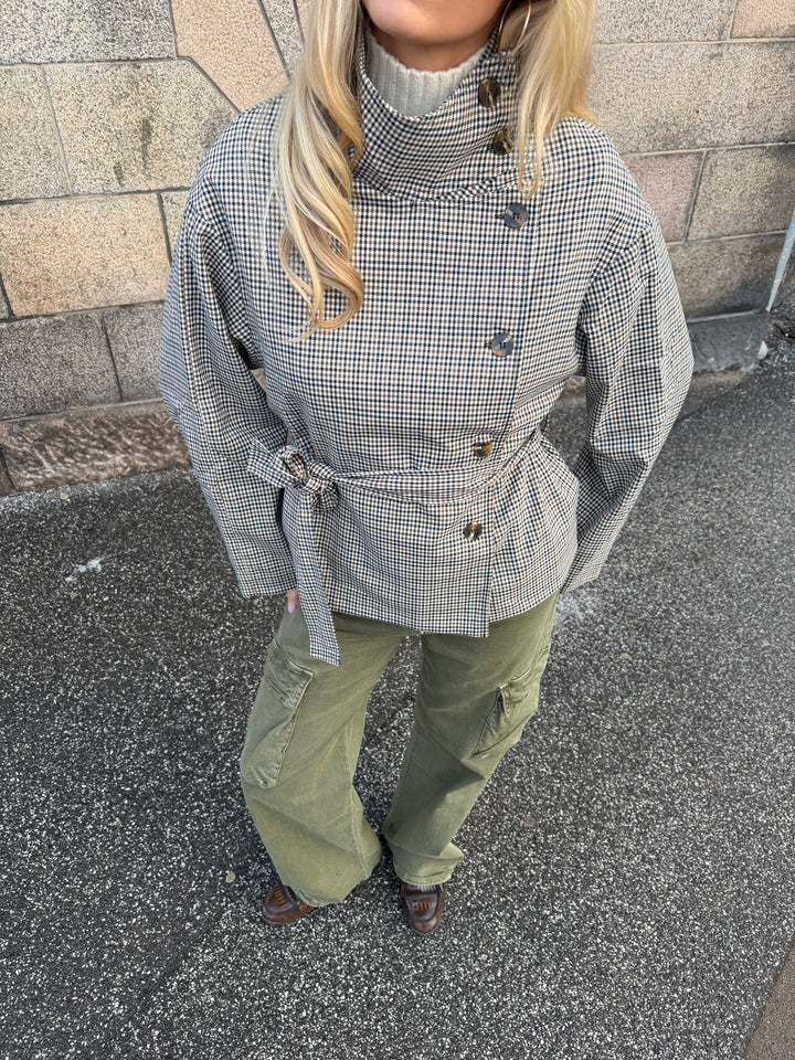 Raya baggy cargo jeans - Mørkegrøn