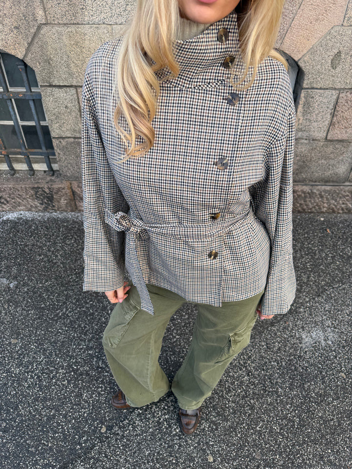 Raya baggy cargo jeans - Mørkegrøn