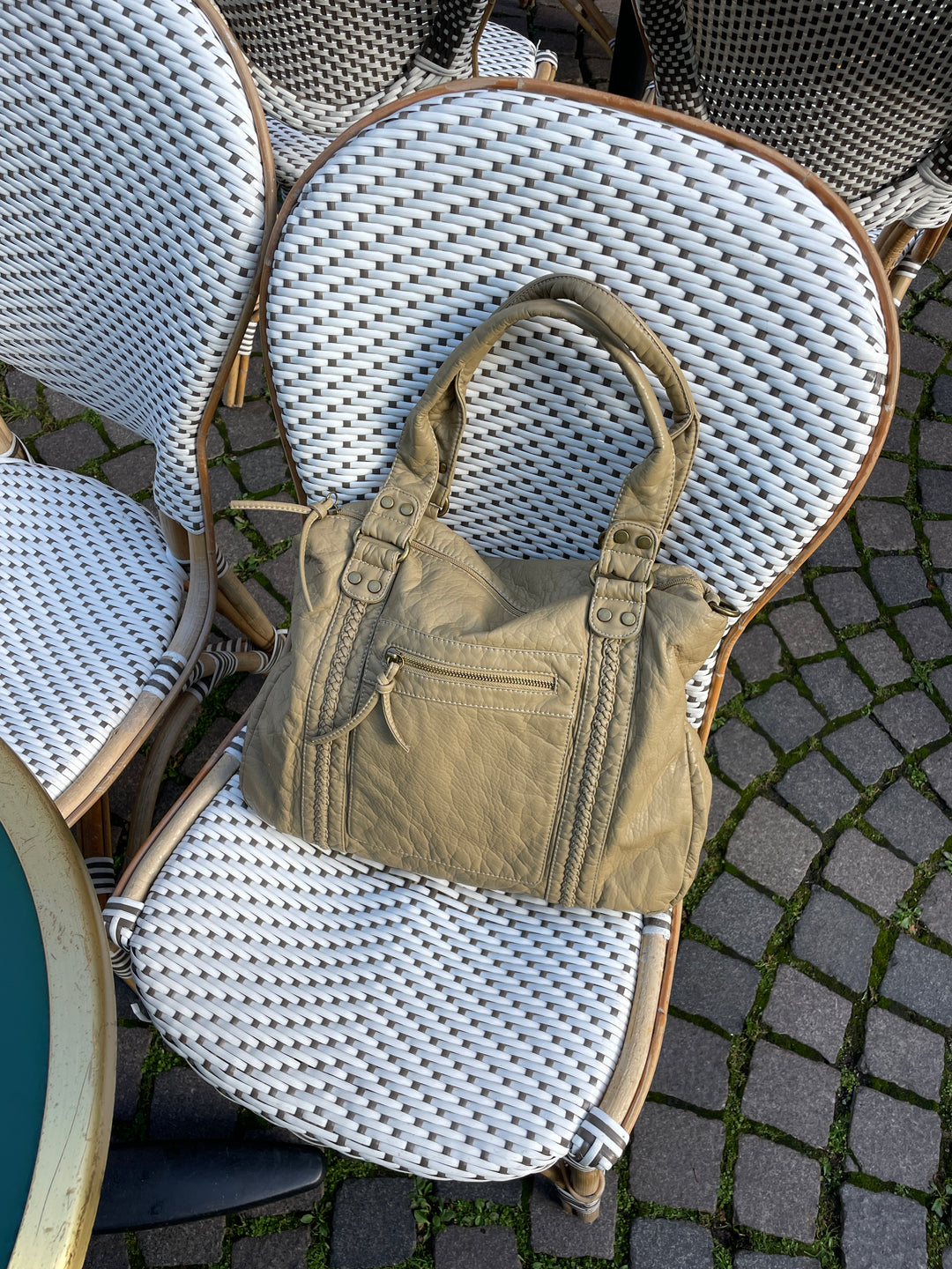 Saga taske - Limegrøn