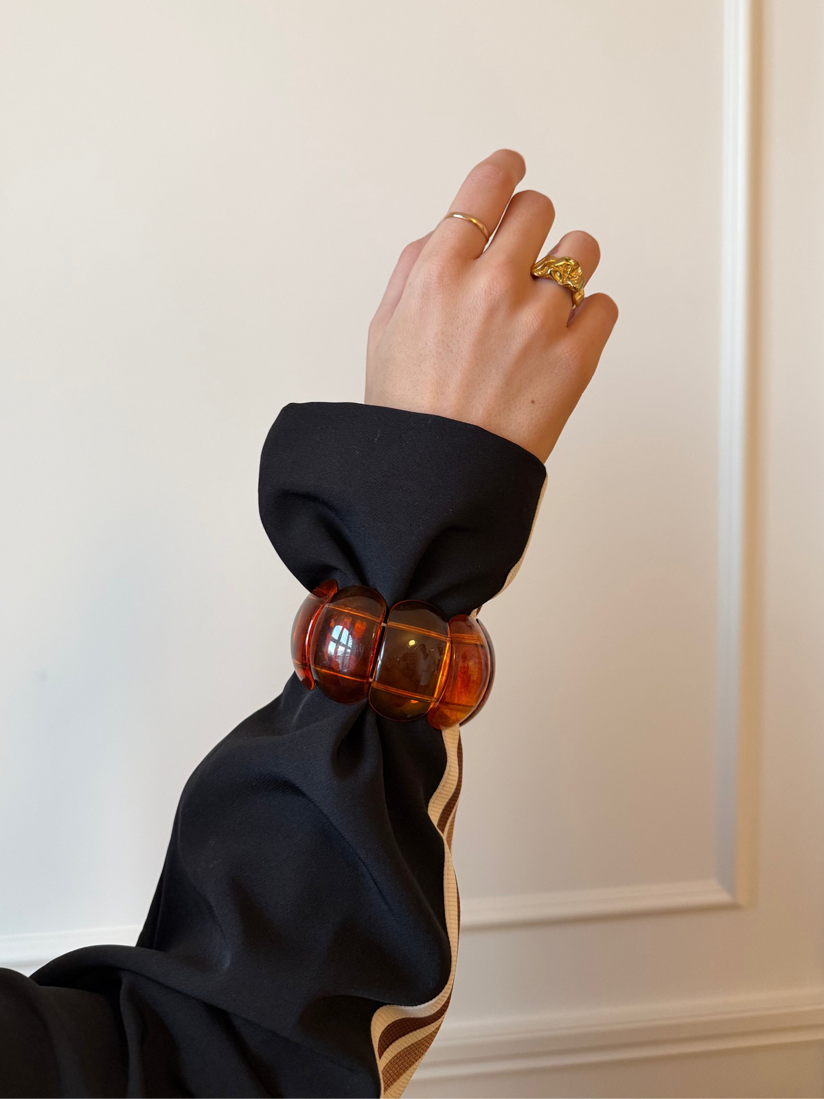 Ilya Armbånd Mørkebrun