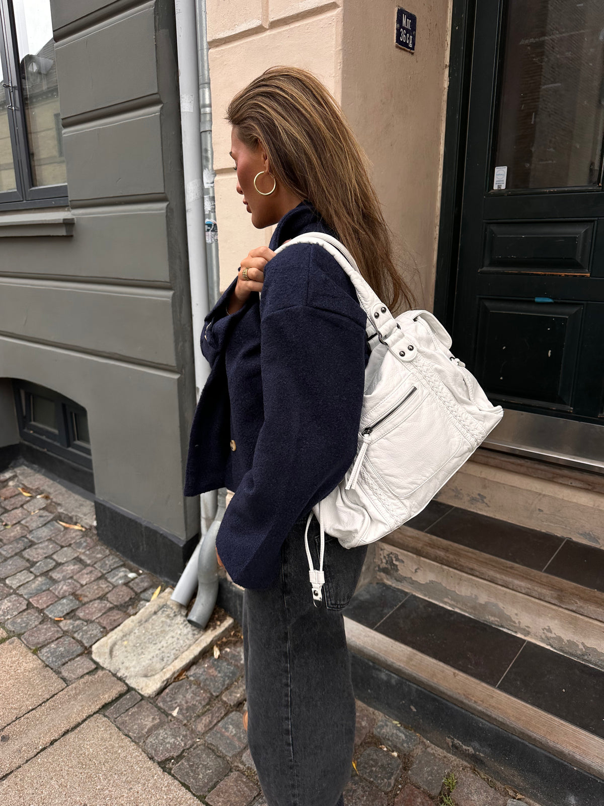 Saga Taske Hvid