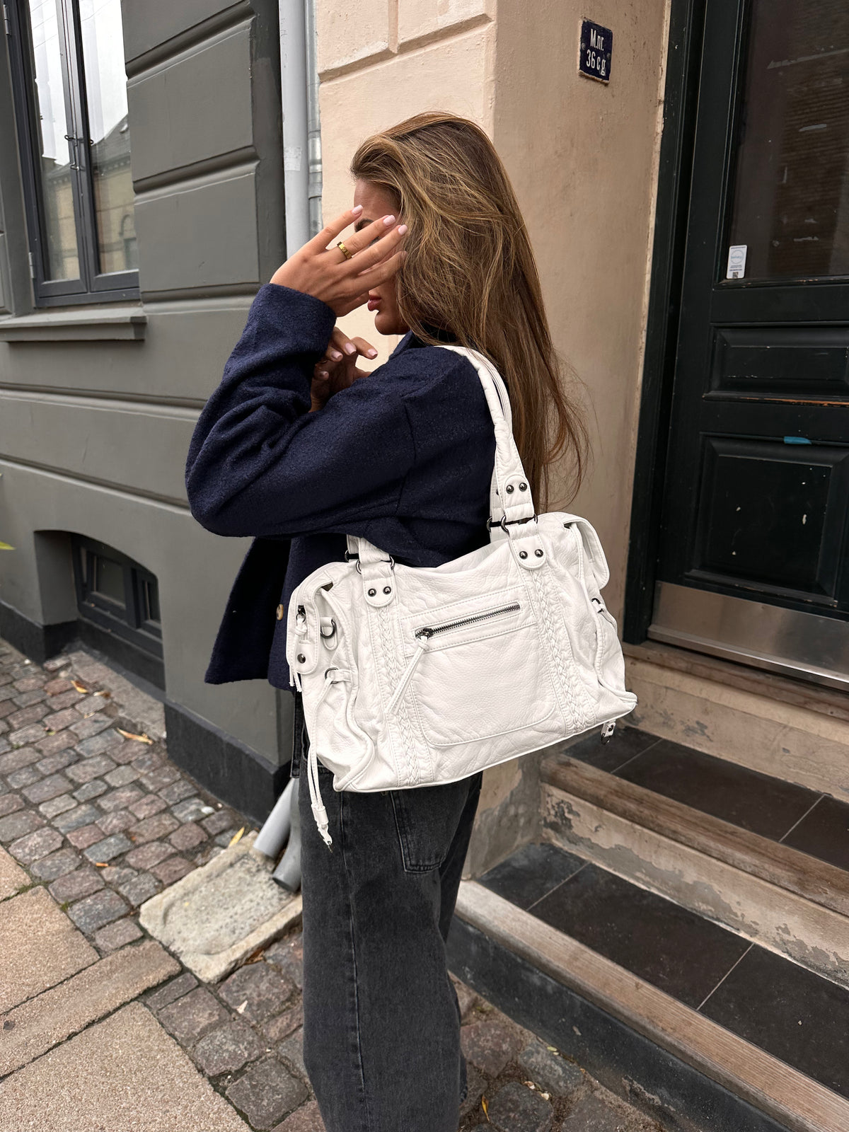 Saga Taske Hvid