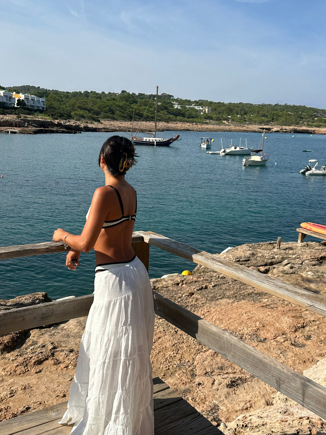 Cora bikini - Hvid/Sort