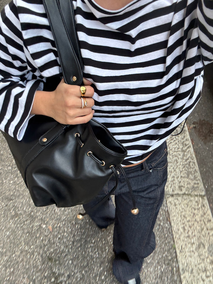 Riva skuldertaske - Sort