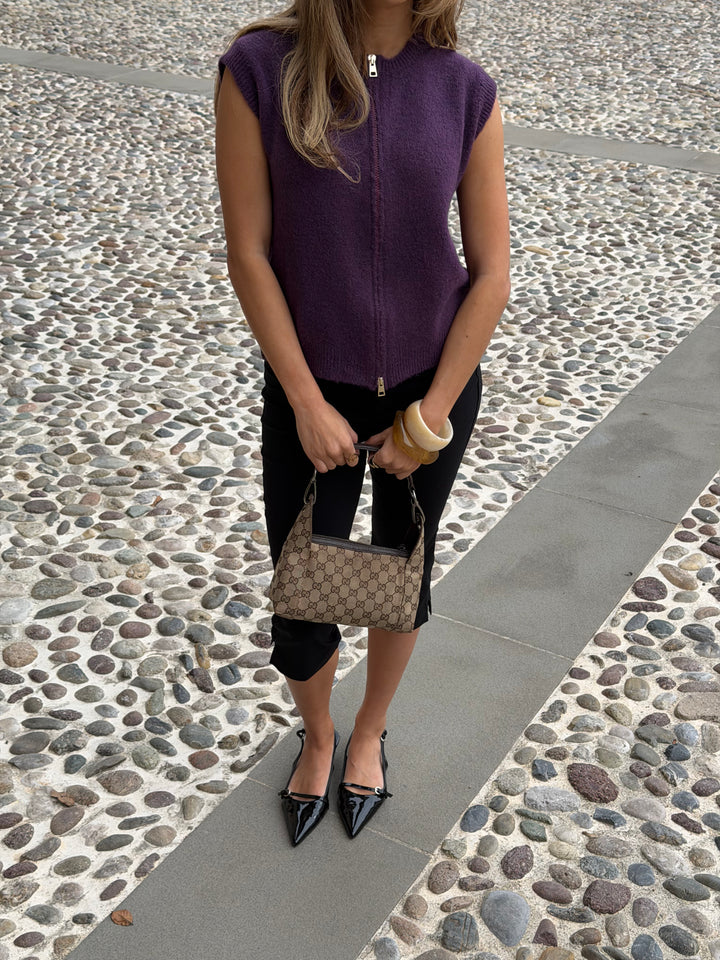 Tora strik vest - Berry