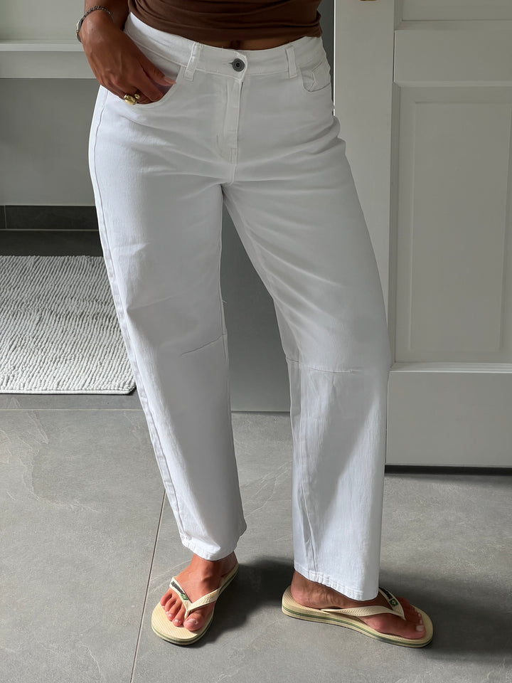 Rosalia baggy jeans - Hvid