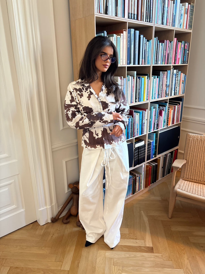 Elara baggy bukser - Hvid