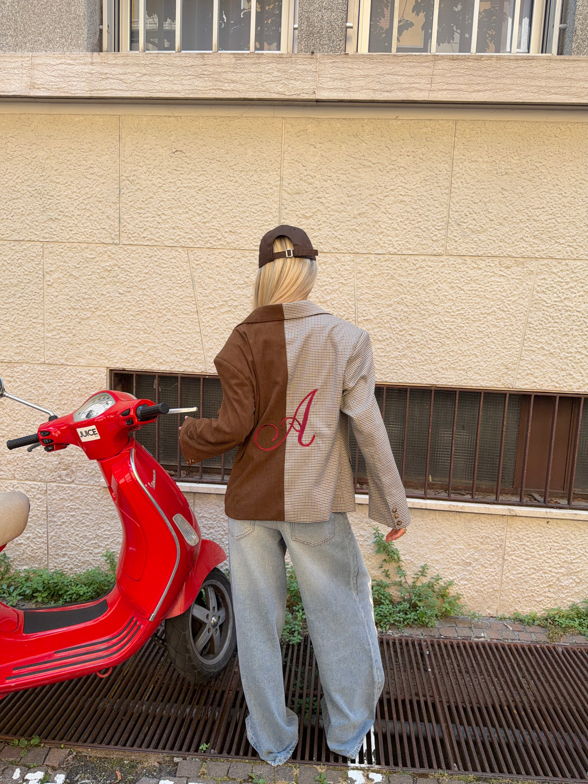 Anine Dobbelt Blazer Mørkebrun