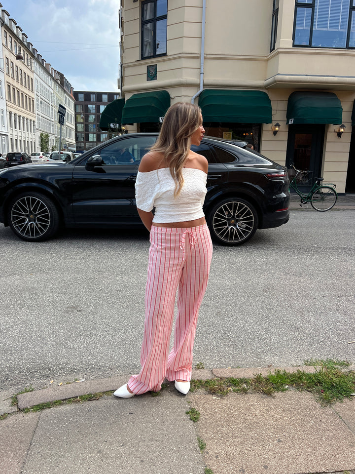 Olivia ballerina - Hvid
