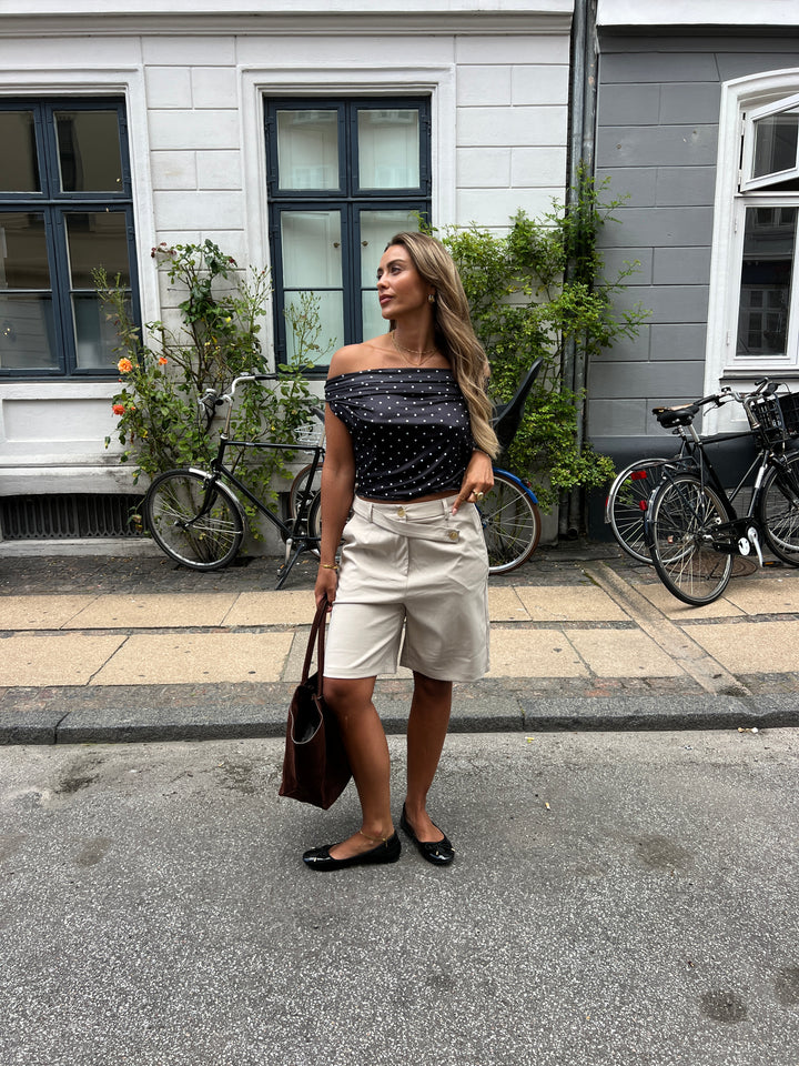 Mira Bermudashorts - Beige