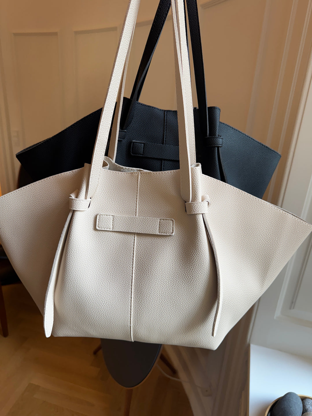 Lucia skuldertaske - Beige