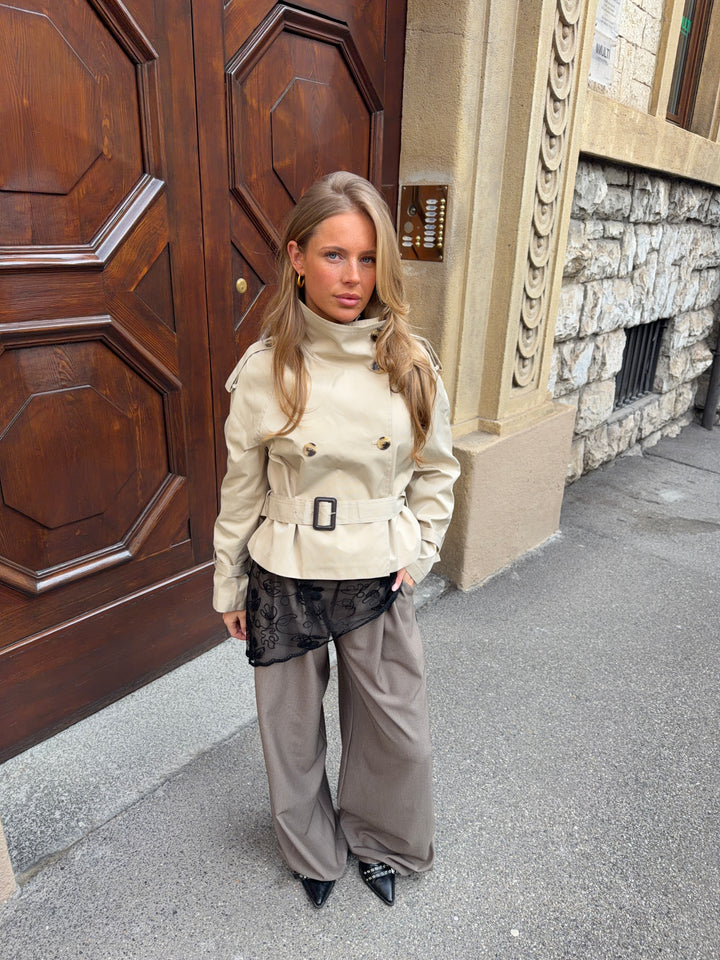 Rue blonde scarf - Sort