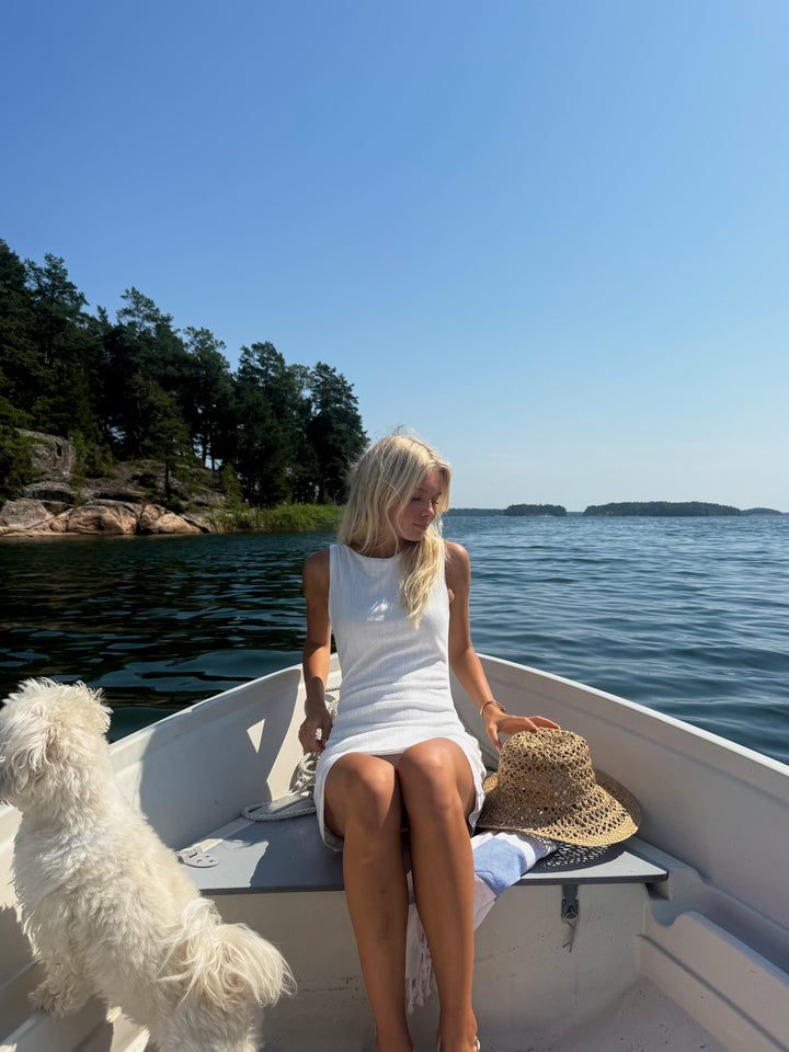 Sofie mini kjole - Hvid
