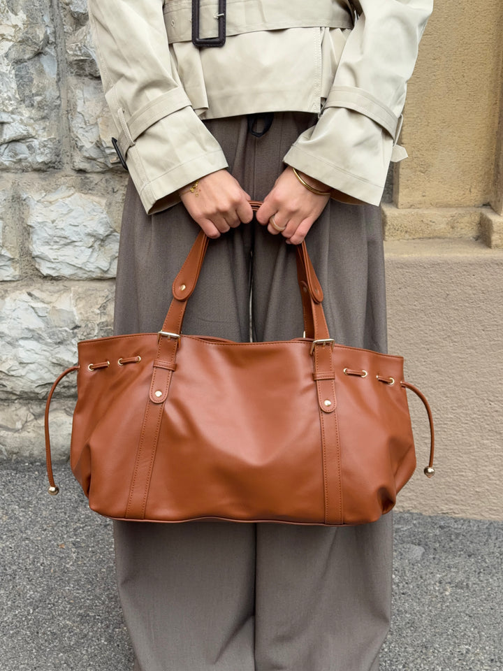 Riva skuldertaske - Brun