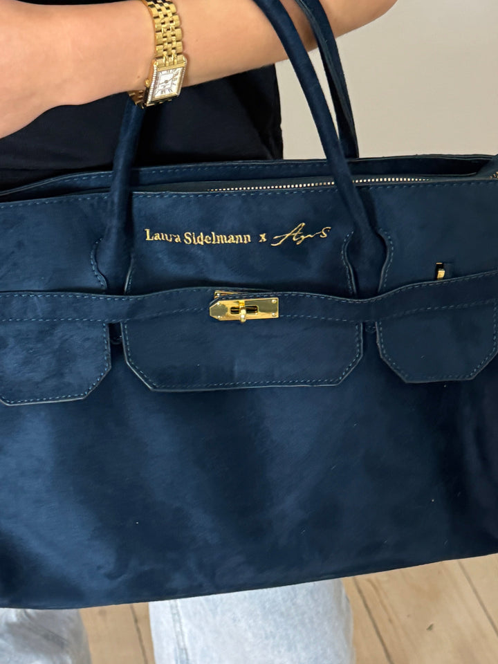 Laura Sidelmann Elina ruskind tasken - Navy