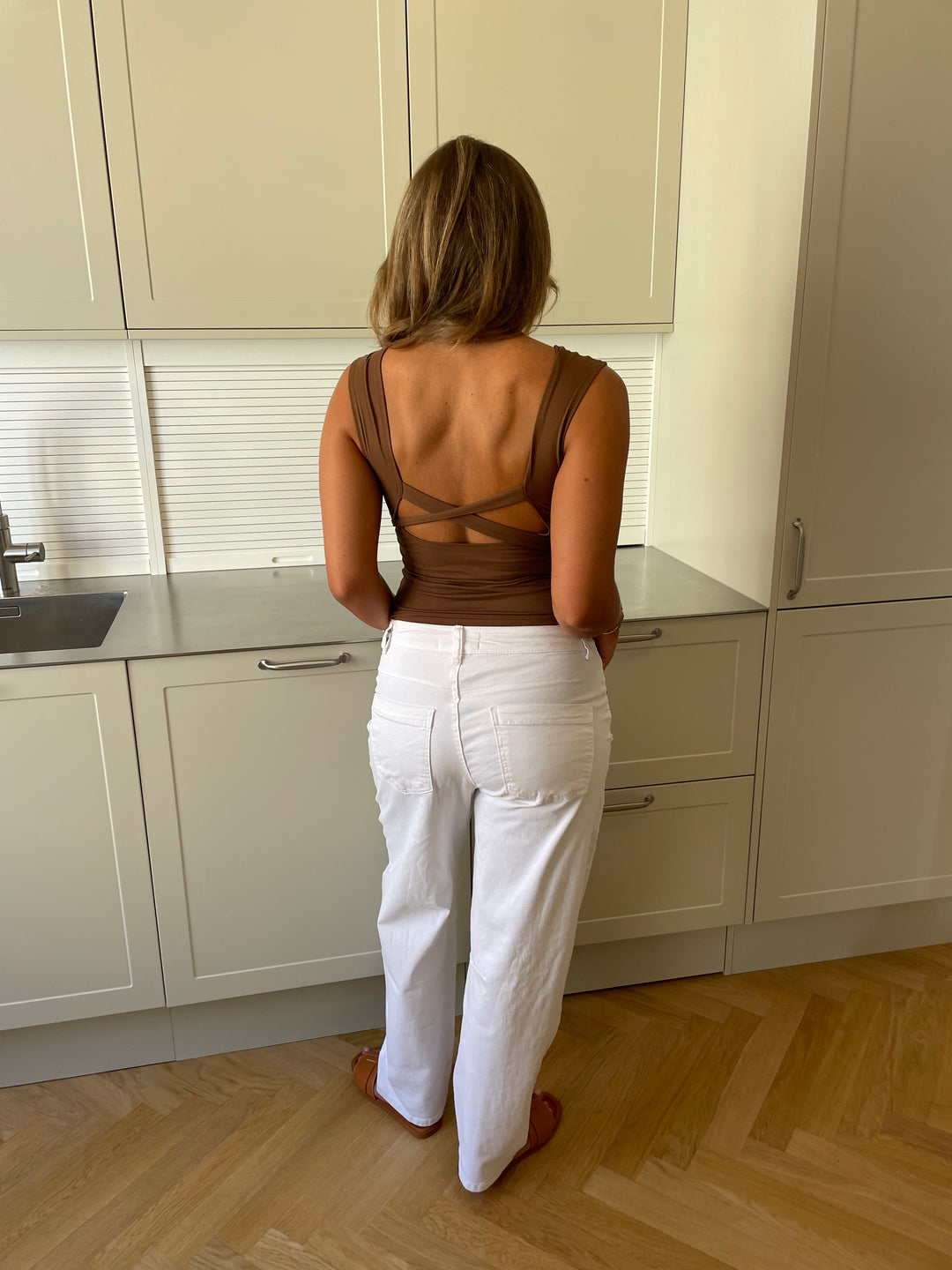 Rosalia baggy jeans - Hvid