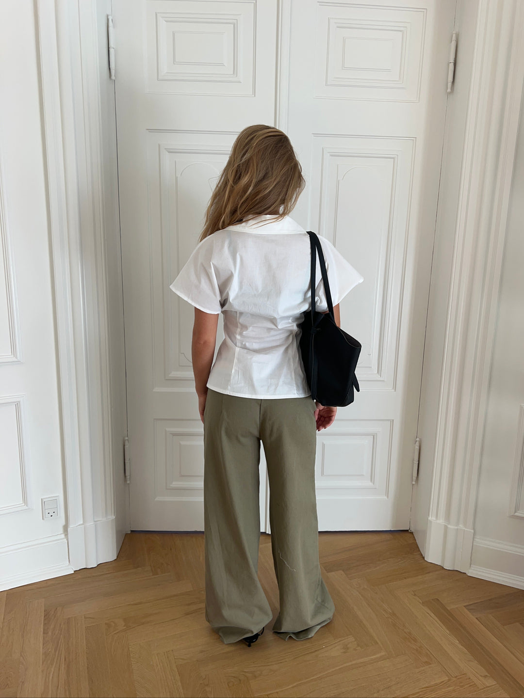 Claire bælte pants - Grøn