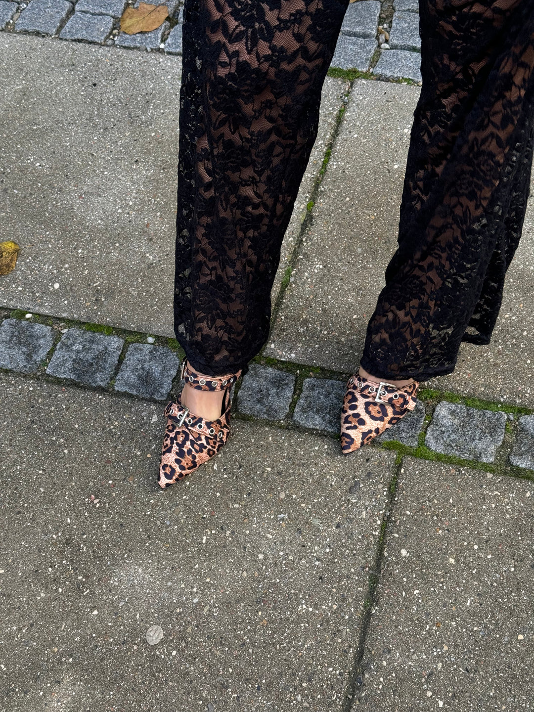 Leopard pumps