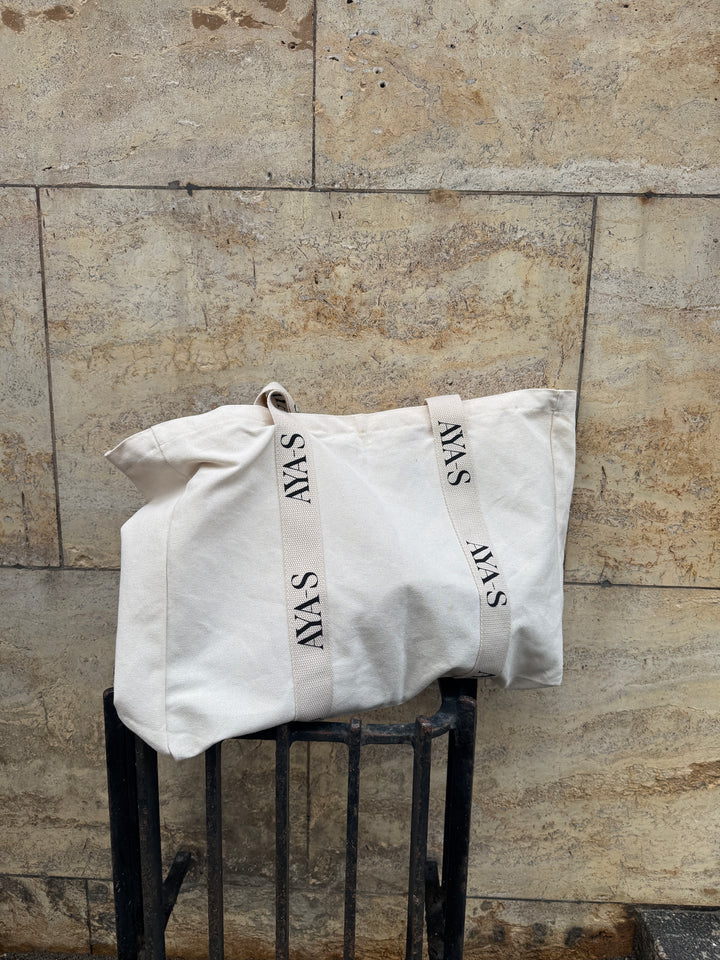 AYA-S logo tote bag