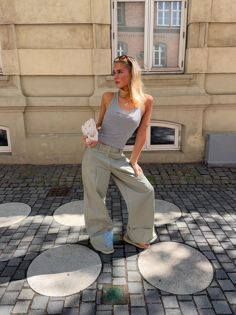 Neva fold up bukser - Army grøn