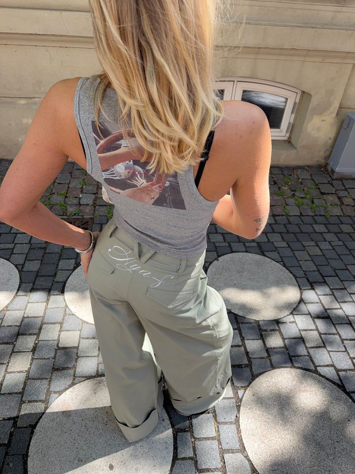 Neva fold up bukser - Army grøn