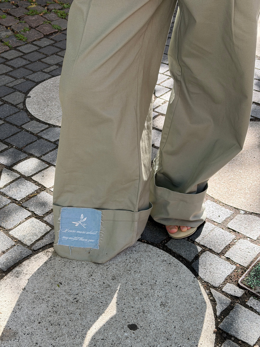 Neva fold up bukser - Army grøn