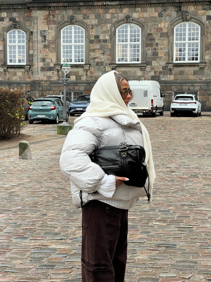 Gyda mohair scarf - Beige