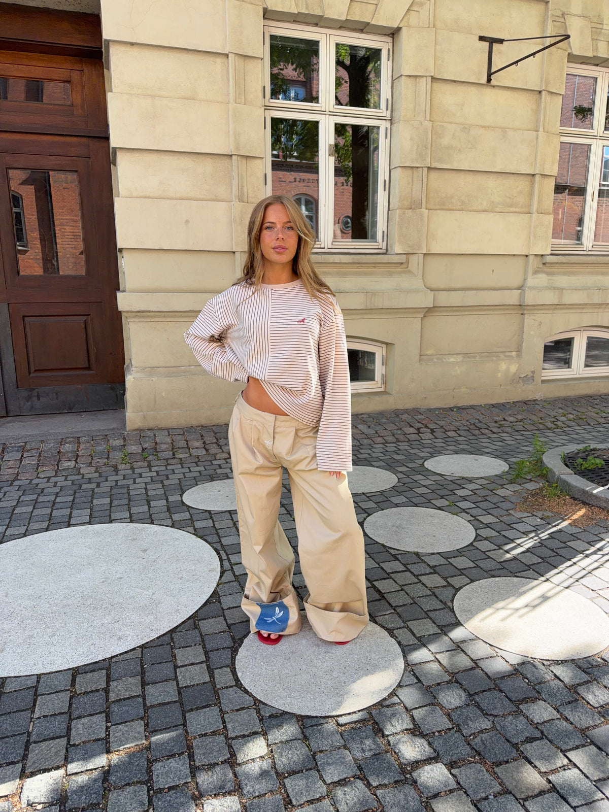 Neva Fold-Up Bukser Beige
