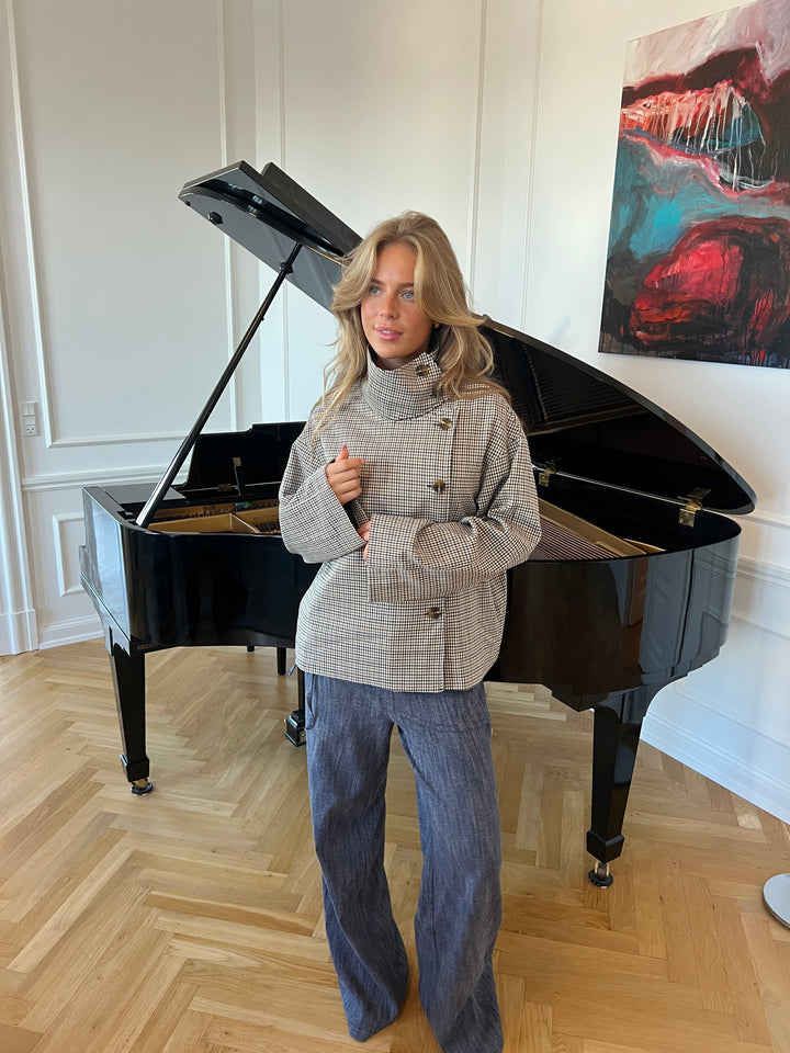 Alessia funnel neck jakke - Ternet