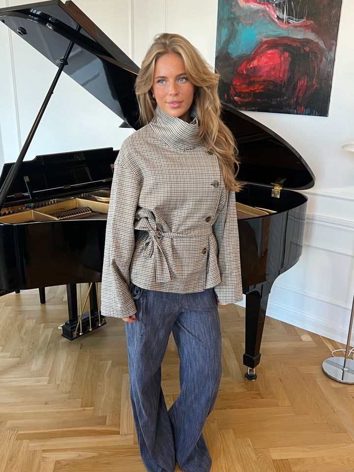 Alessia funnel neck jakke - Ternet