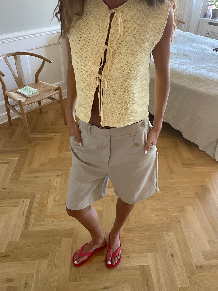 Mira Bermudashorts - Beige