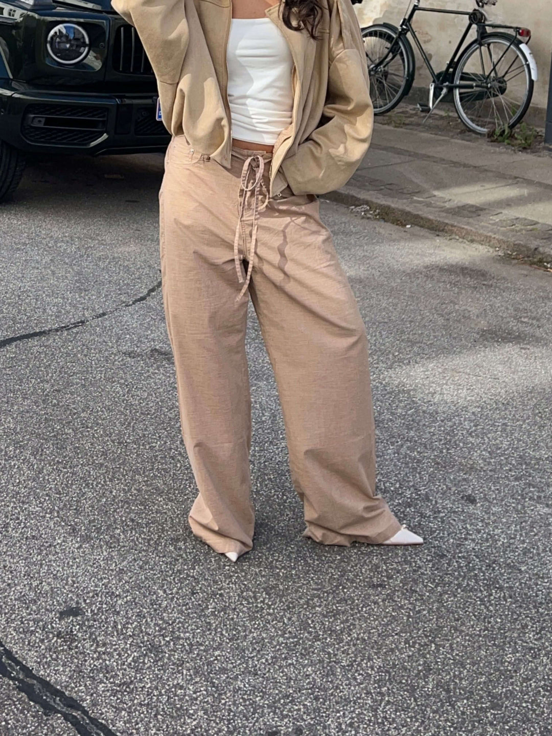 Jua bukser - Dusty orange