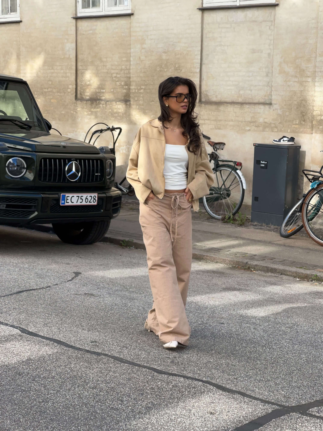 Jua bukser - Dusty orange