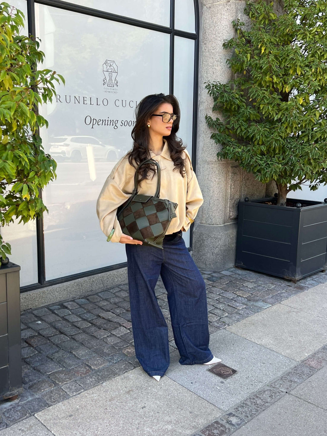 Jua denim bukser - Medium blå