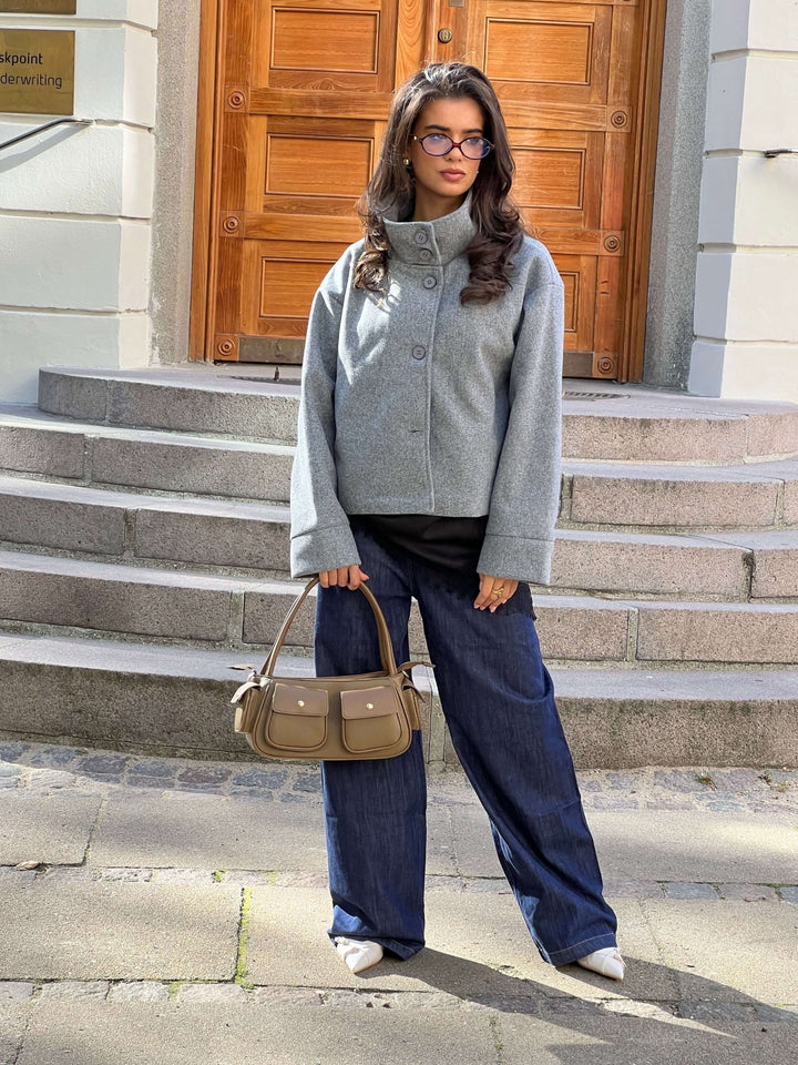 Jua denim bukser - Medium blå