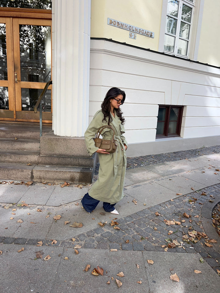 Karla skuldertaske - Beige