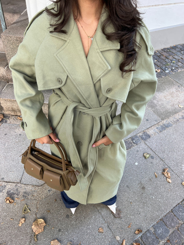 Karla skuldertaske - Beige