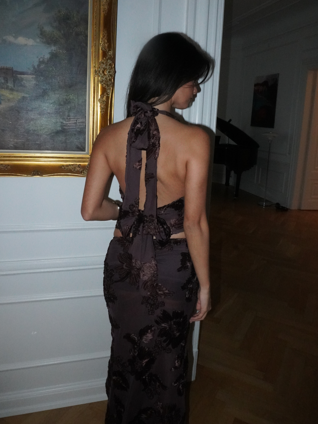 Kivo mesh top - Brun