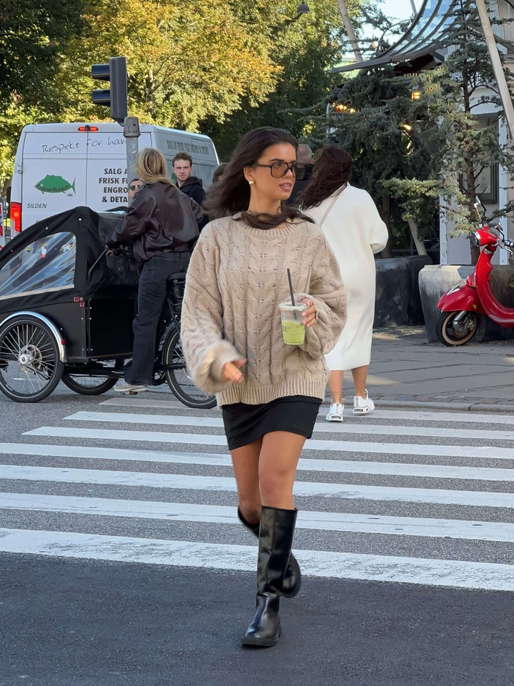 Lilla høje støvler - Sort