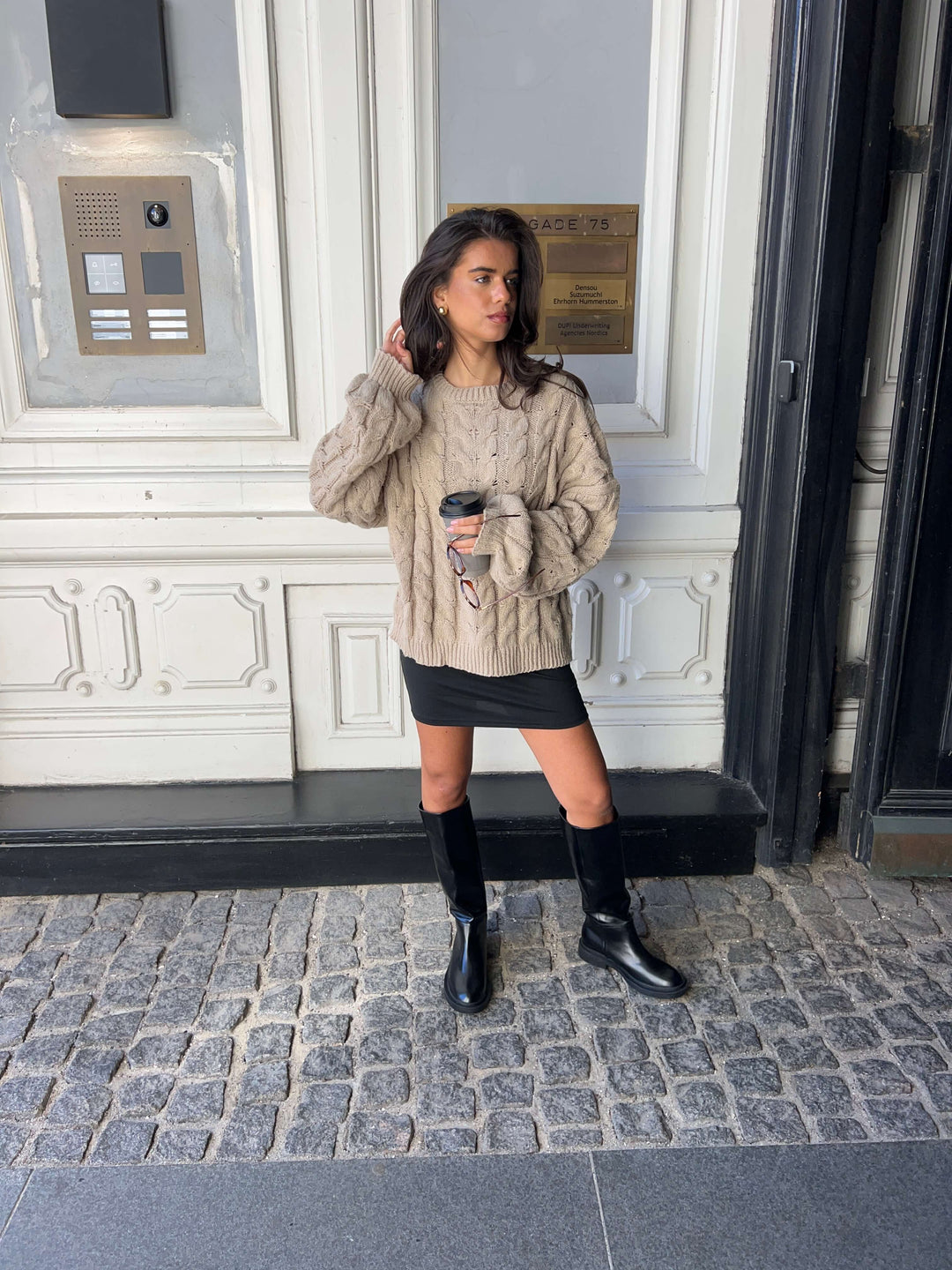 Lilla høje støvler - Sort