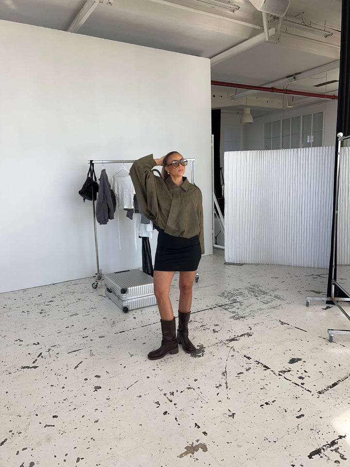 Lua buckle støvler - Mørkebrun