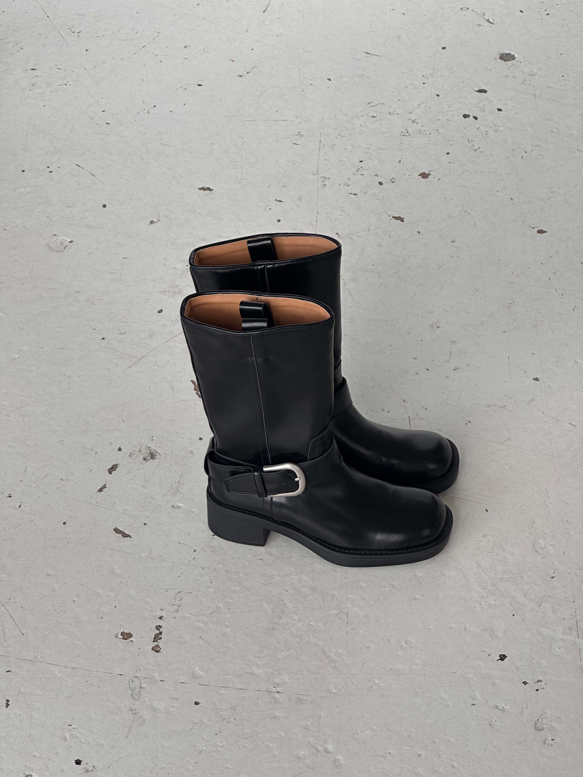 Lua Buckle Støvler Sort