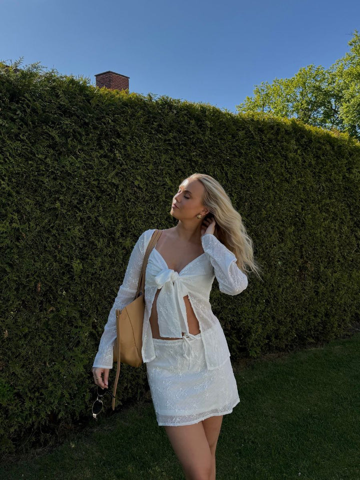 Noelle trøje - Hvid