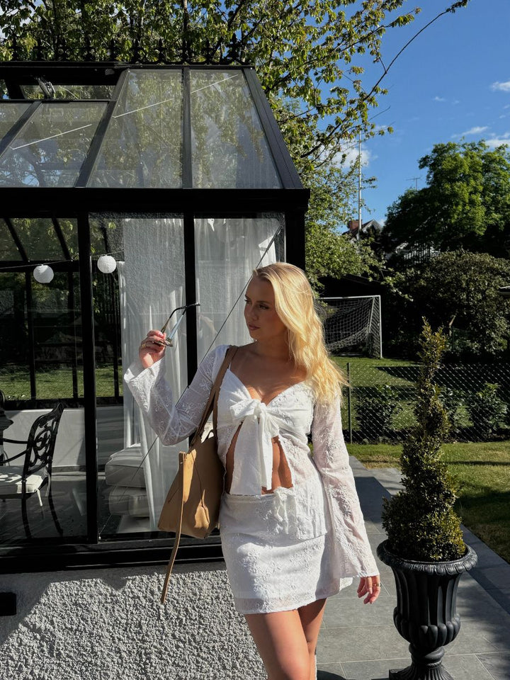 Noelle trøje - Hvid