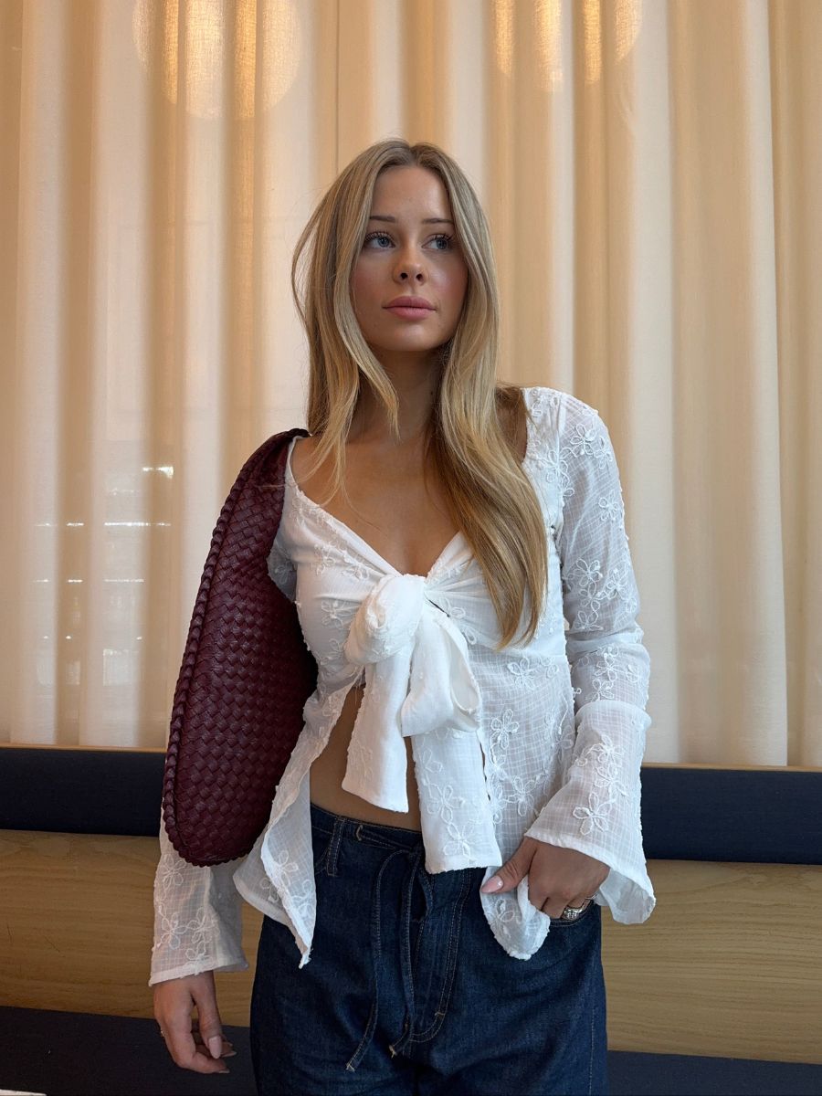 Noelle trøje - Hvid