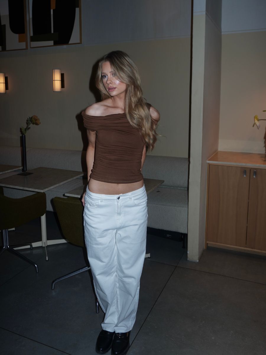 Rosalia baggy jeans - Hvid