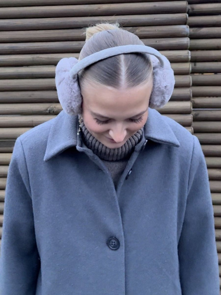 Sia plys ørevarmere - Grå