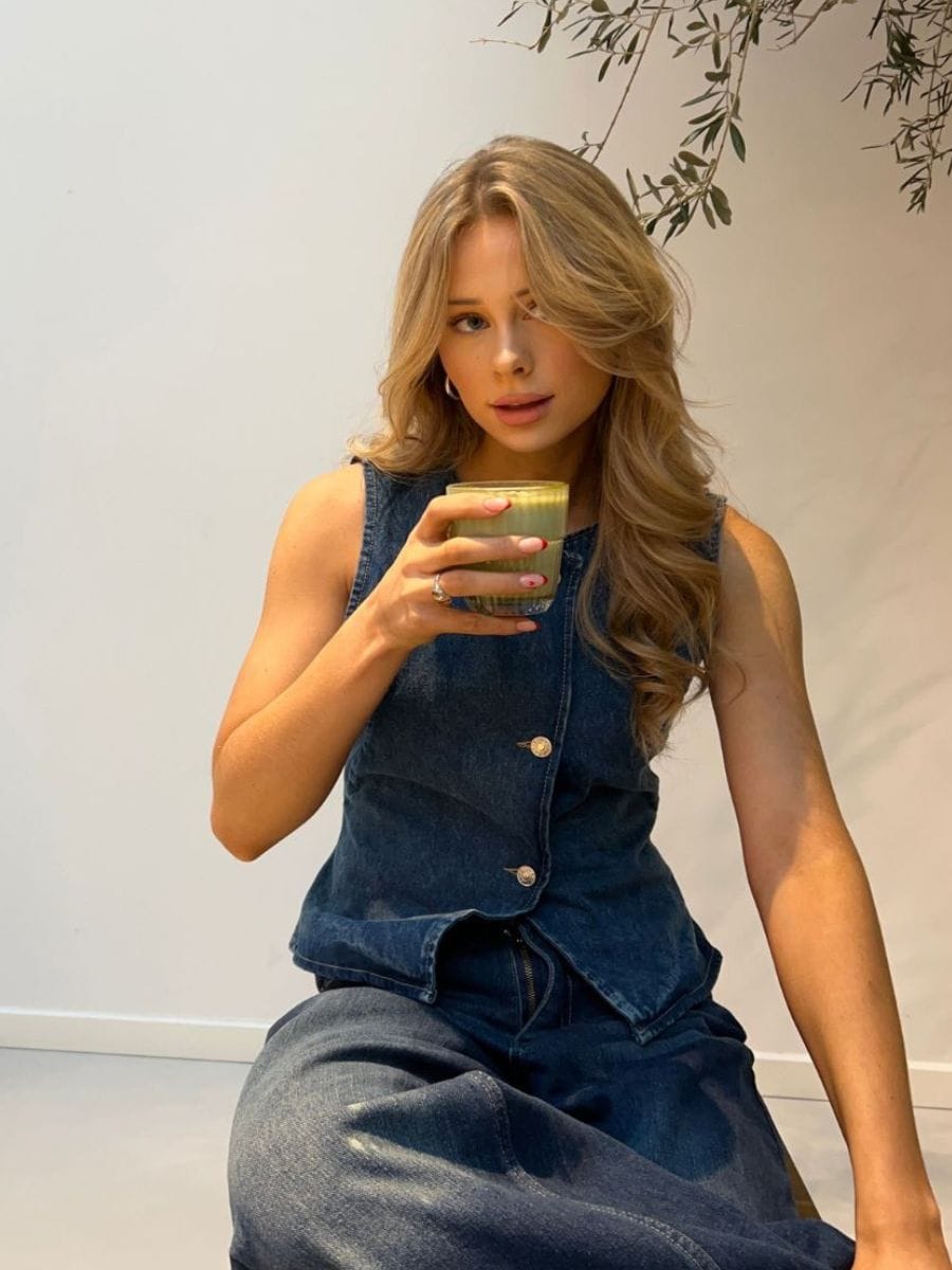 Thea denim top